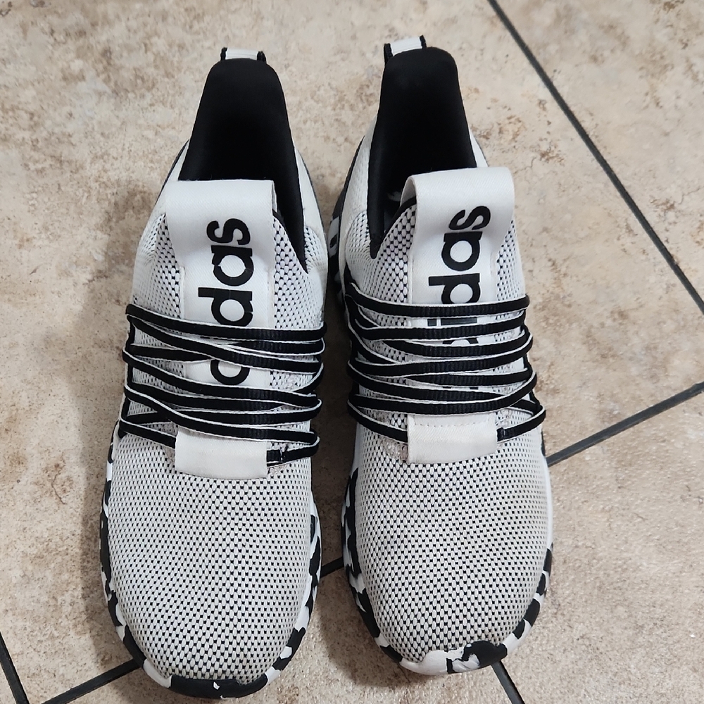 Adidas Monochrome Mesh Sneakers